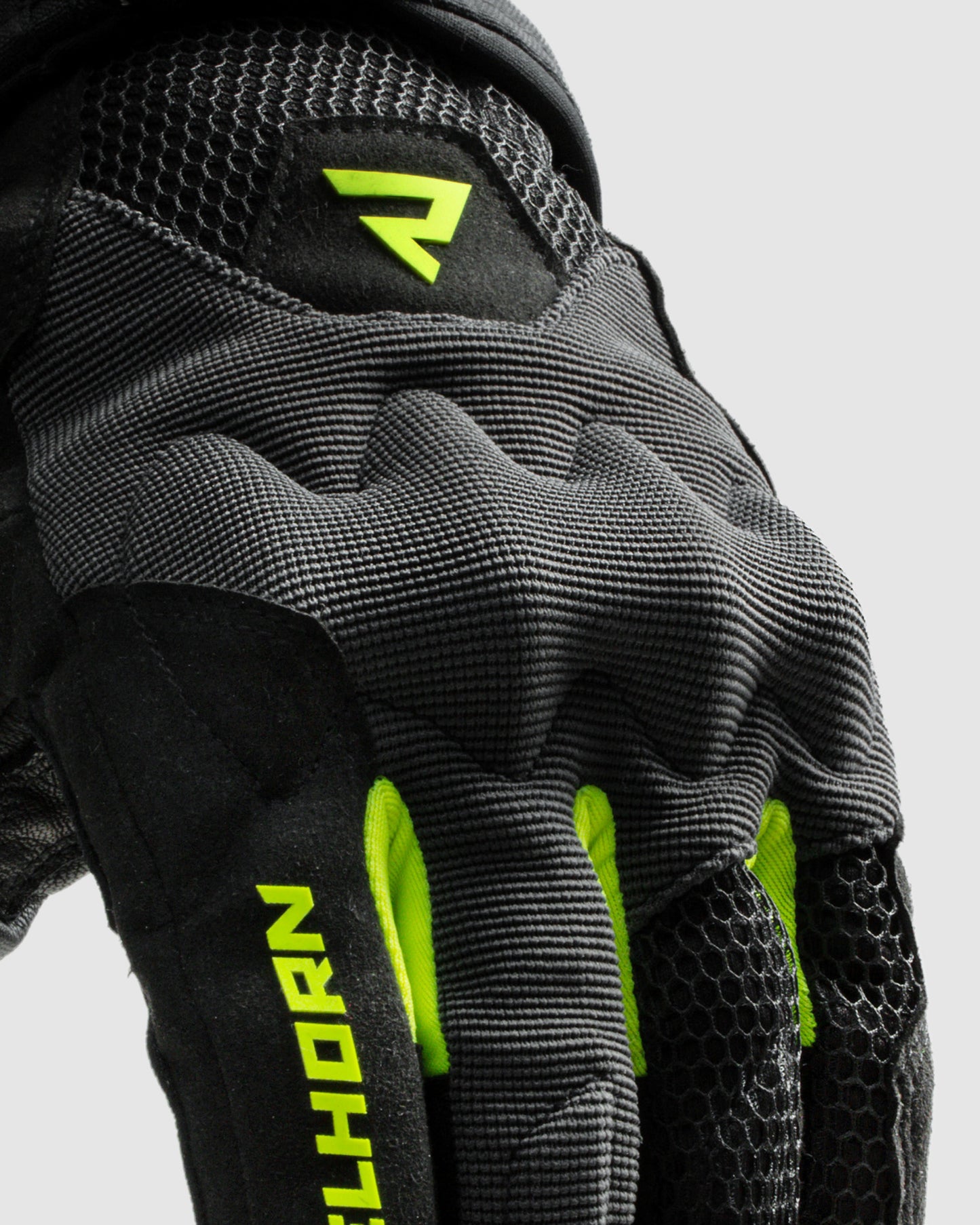 Core Gants Moto Jaune Fluo