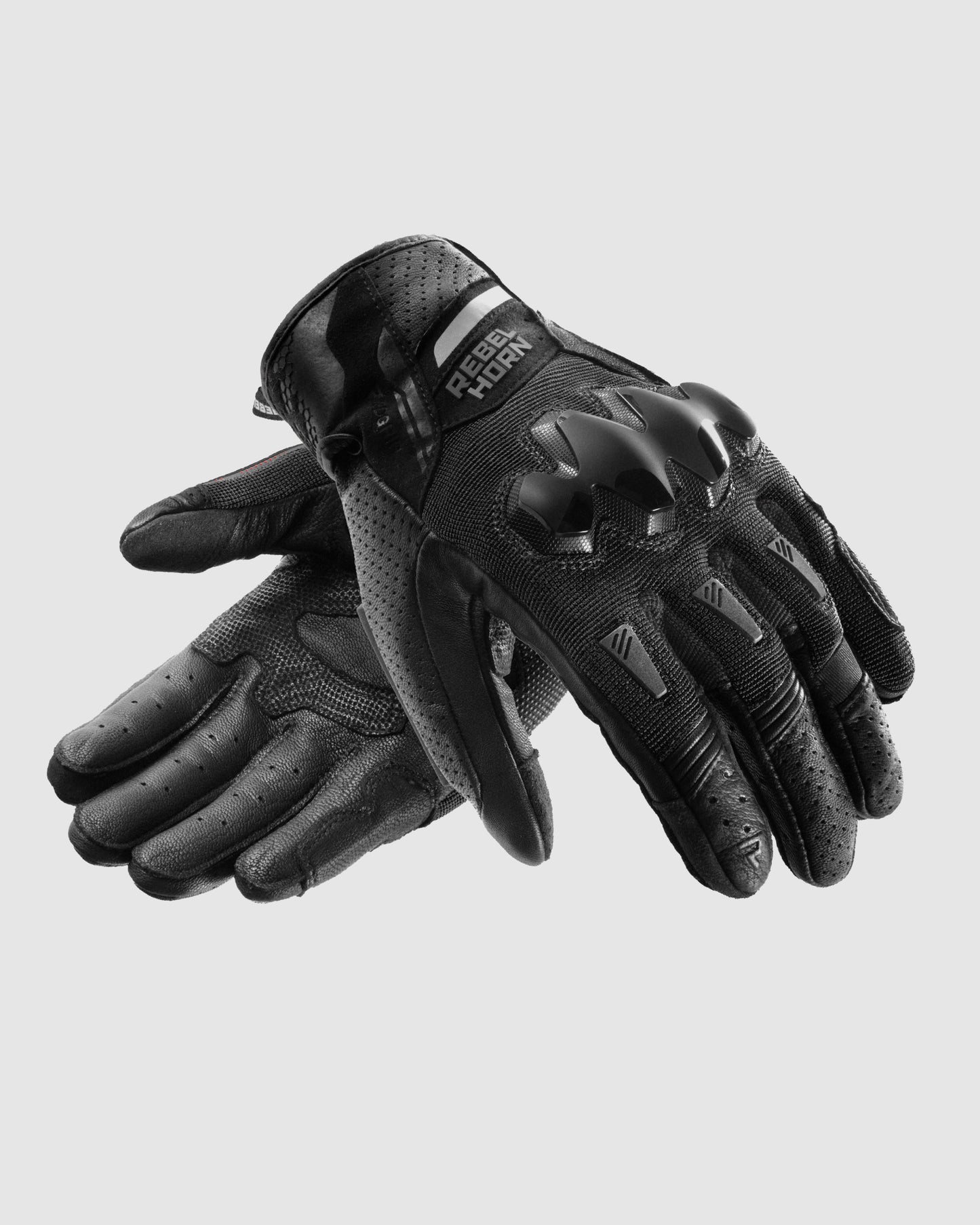 Defender Gants Moto Noir