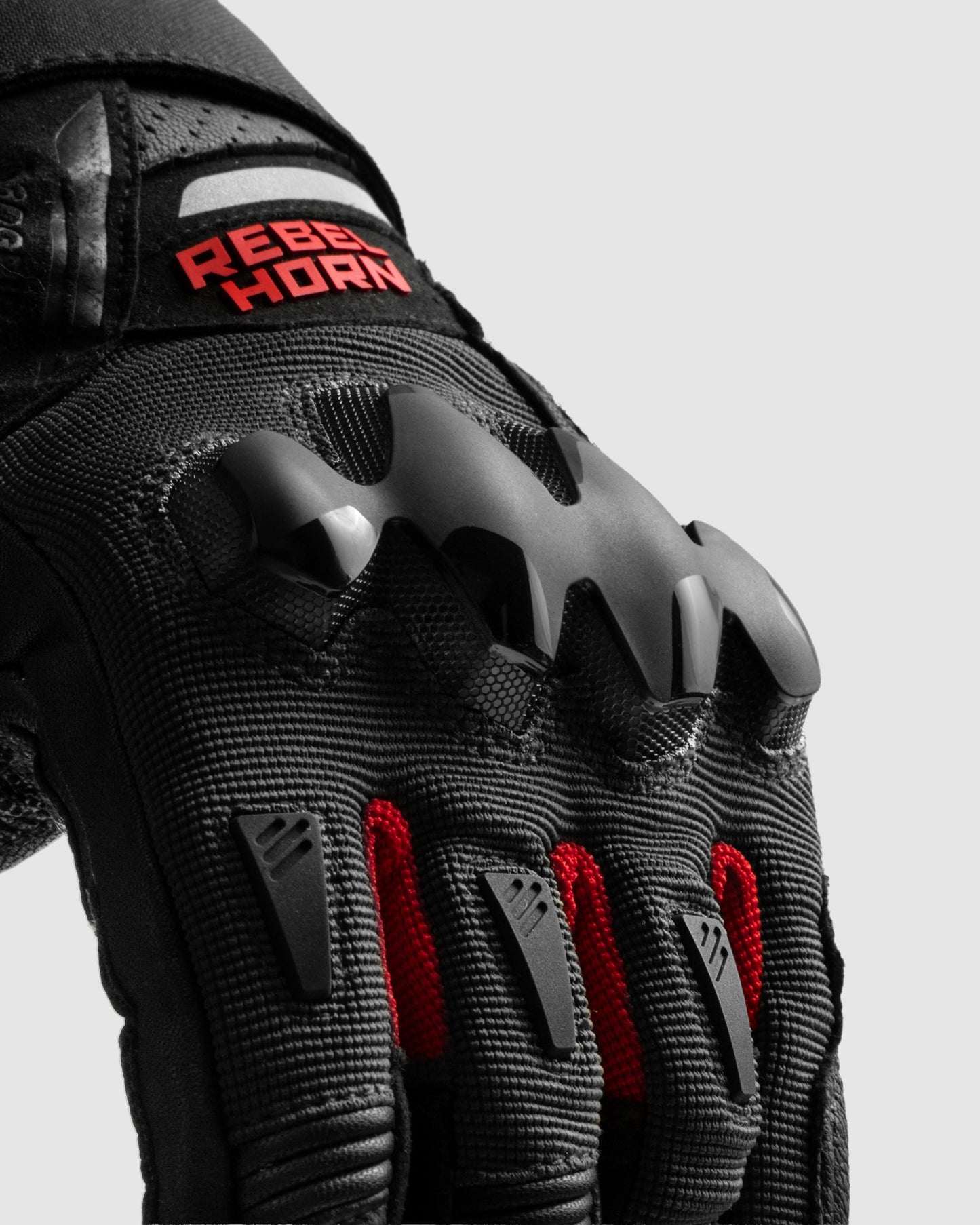 Defender Gants Moto Rouge