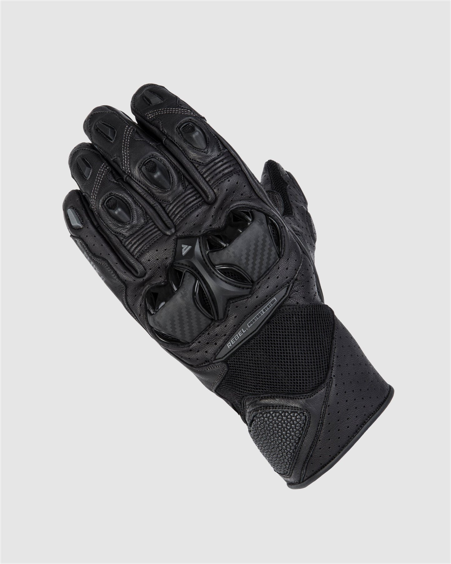 Flux II Gants Moto Noir