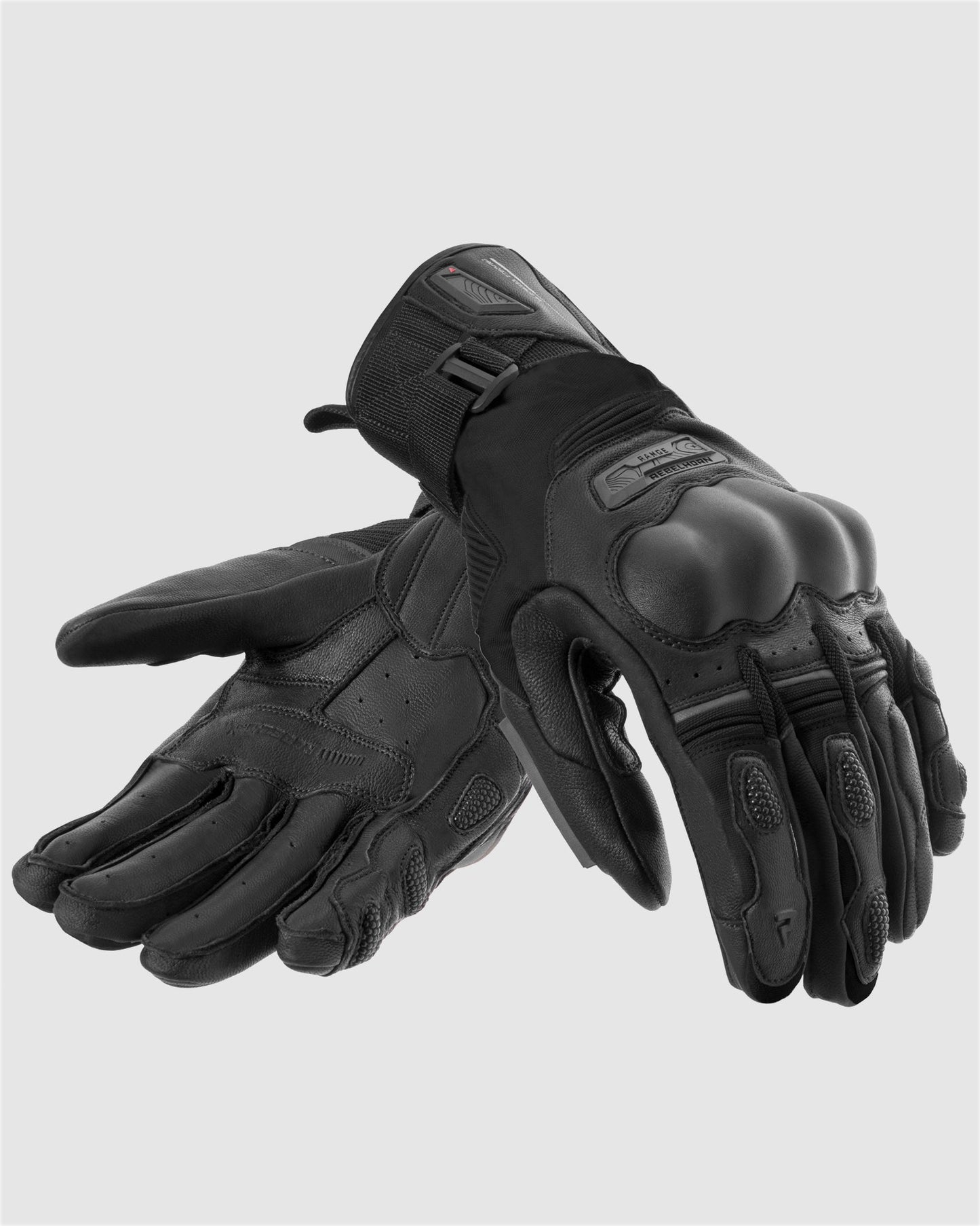 Range Gants Moto Noir