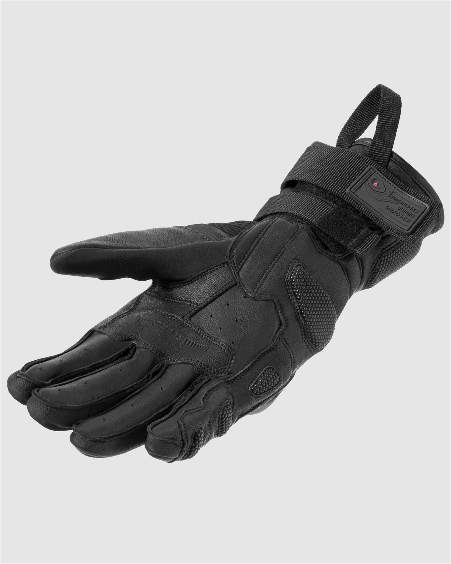 Range Gants Moto Noir