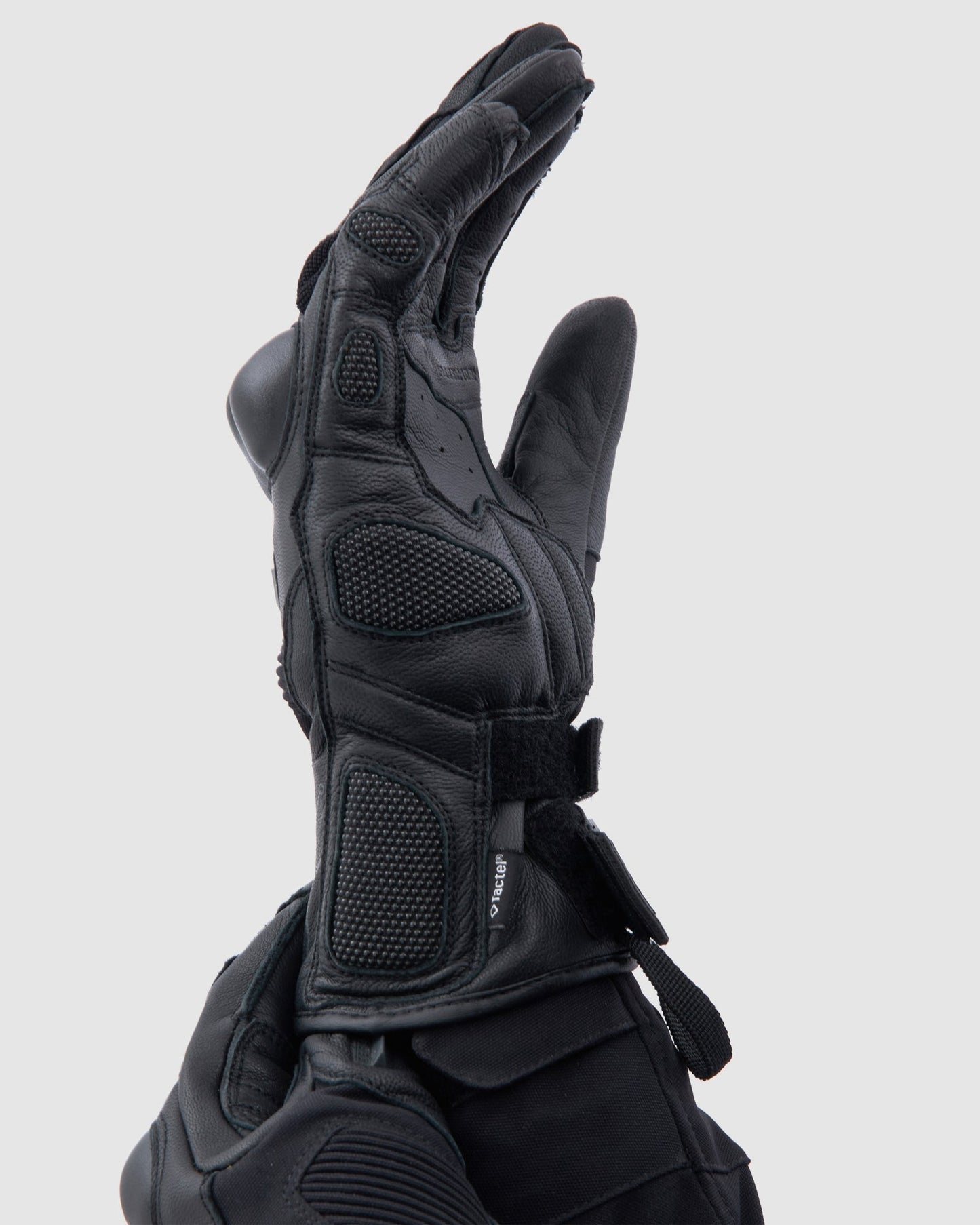 Range Gants Moto Noir