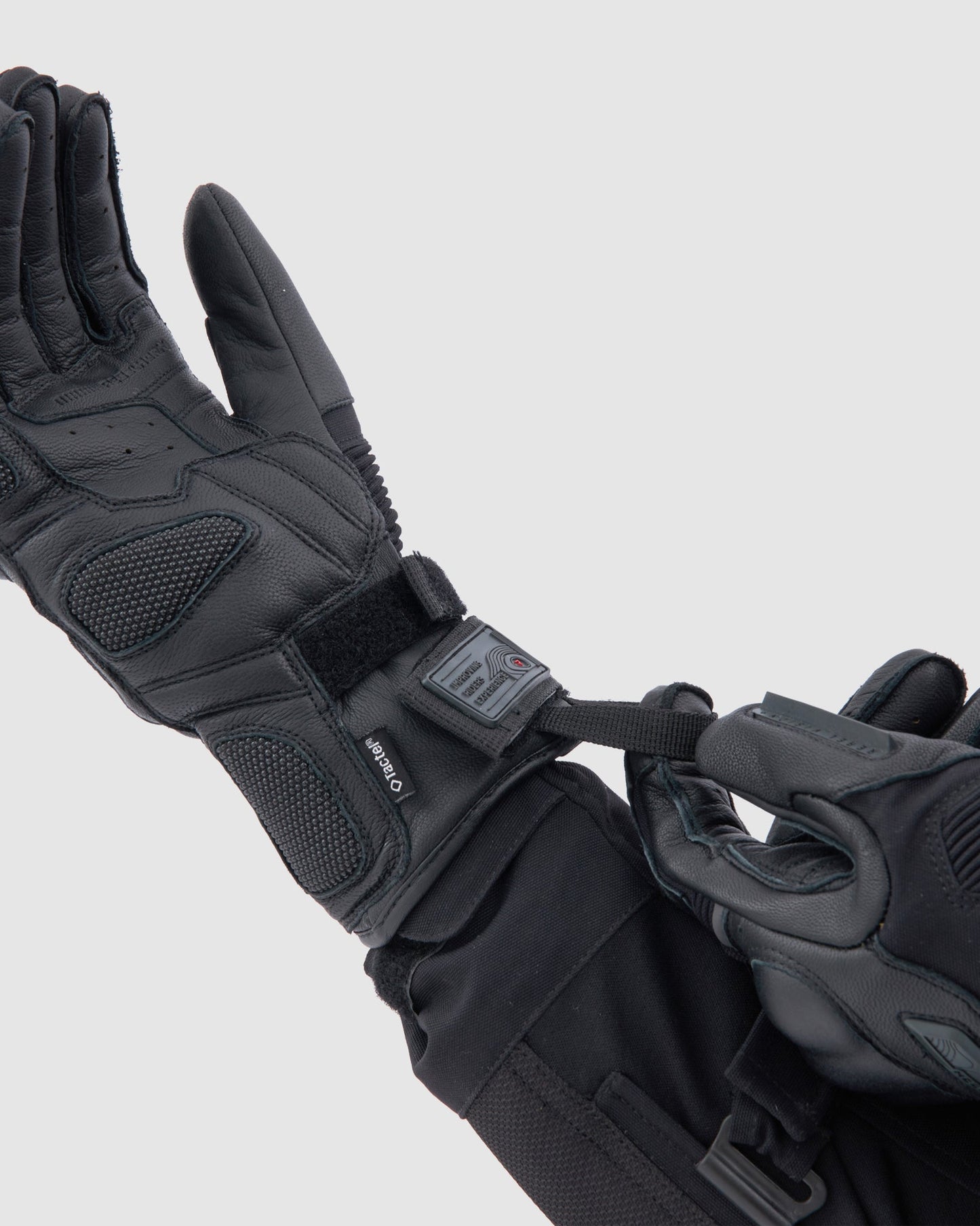 Range Gants Moto Noir