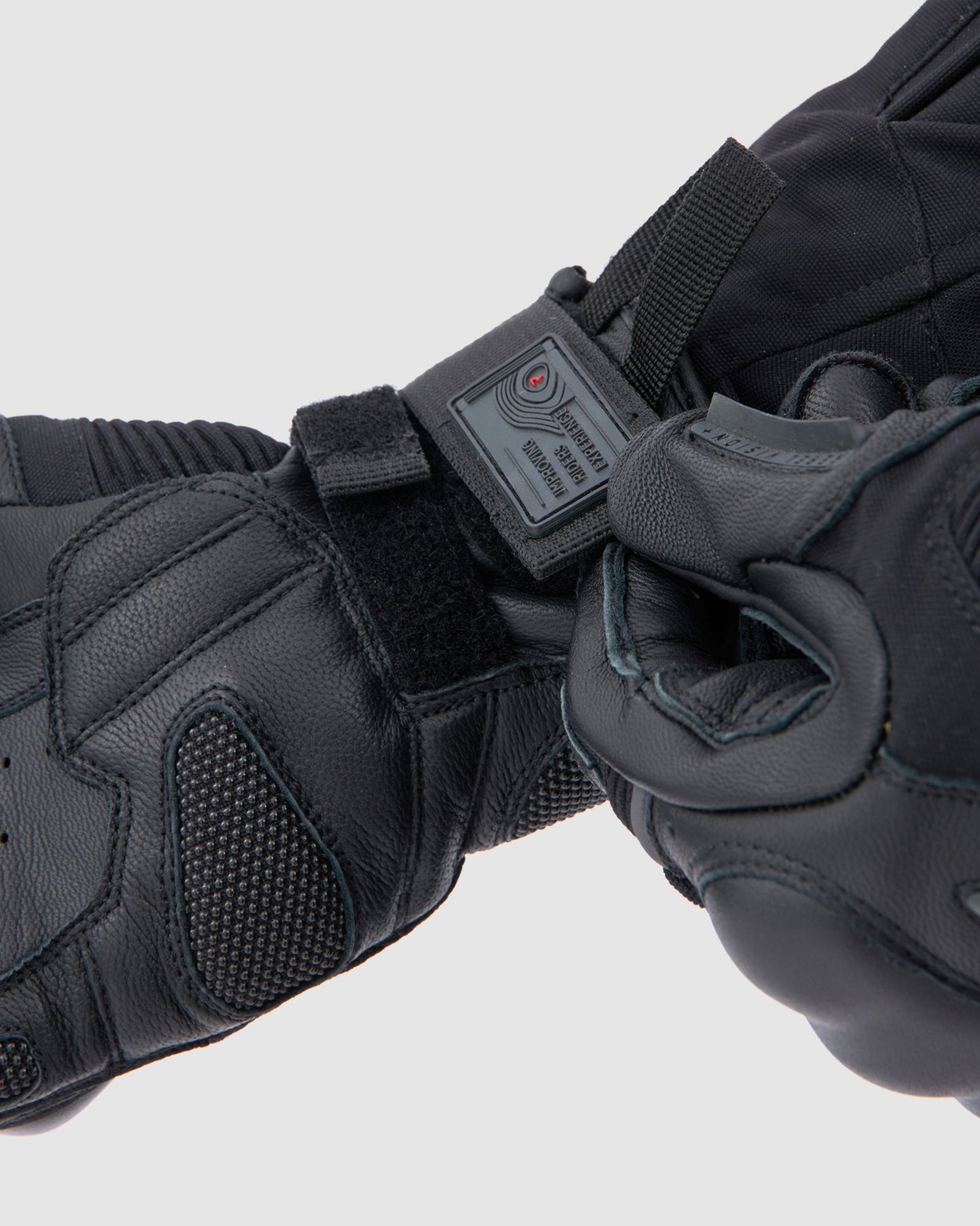Range Gants Moto Noir