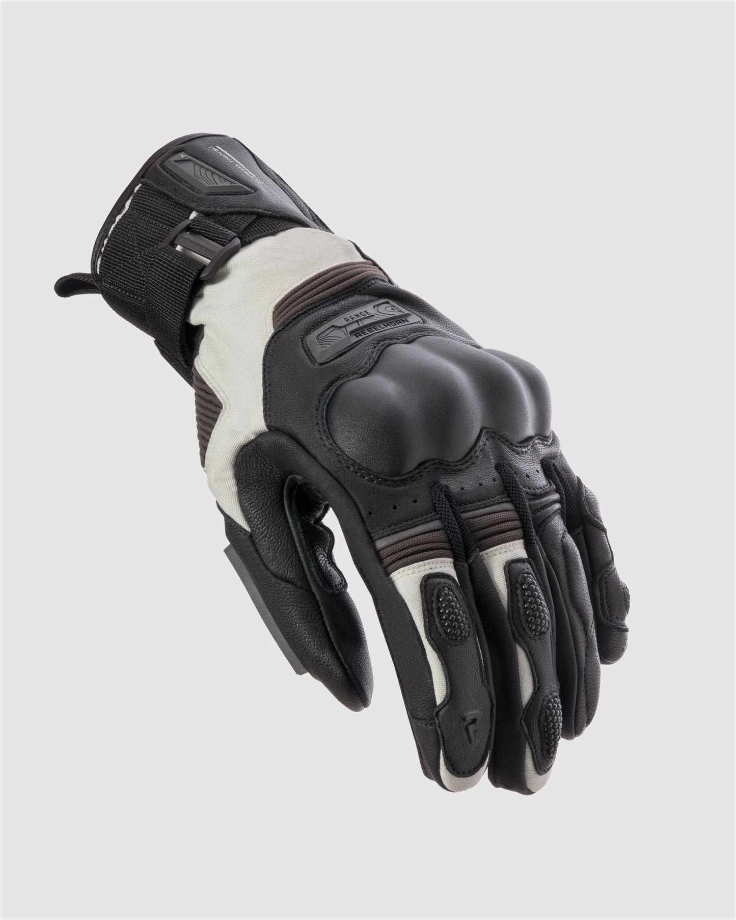 Range Gants Moto Gris