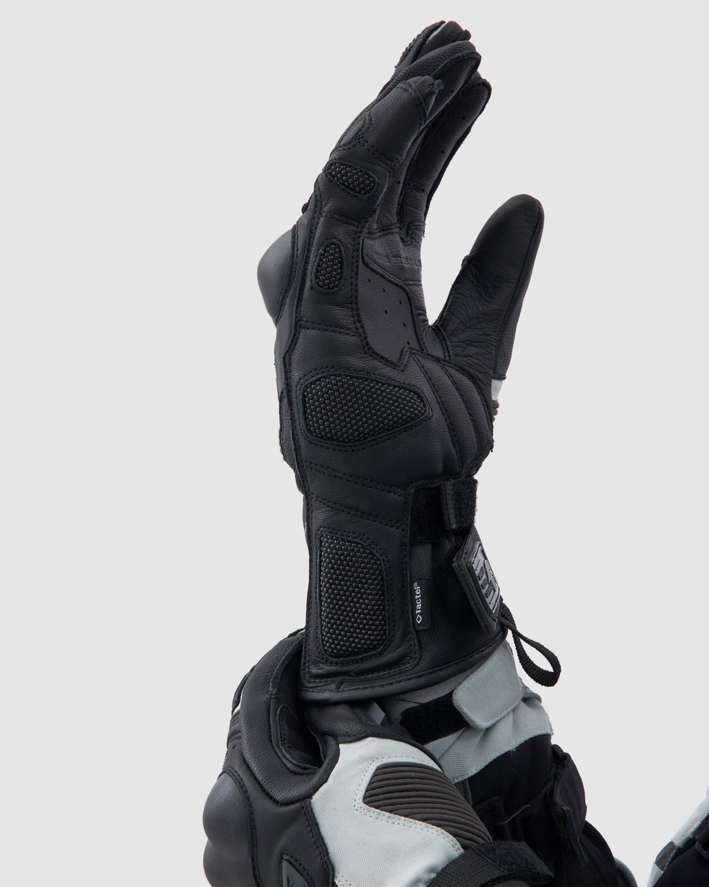 Range Gants Moto Gris