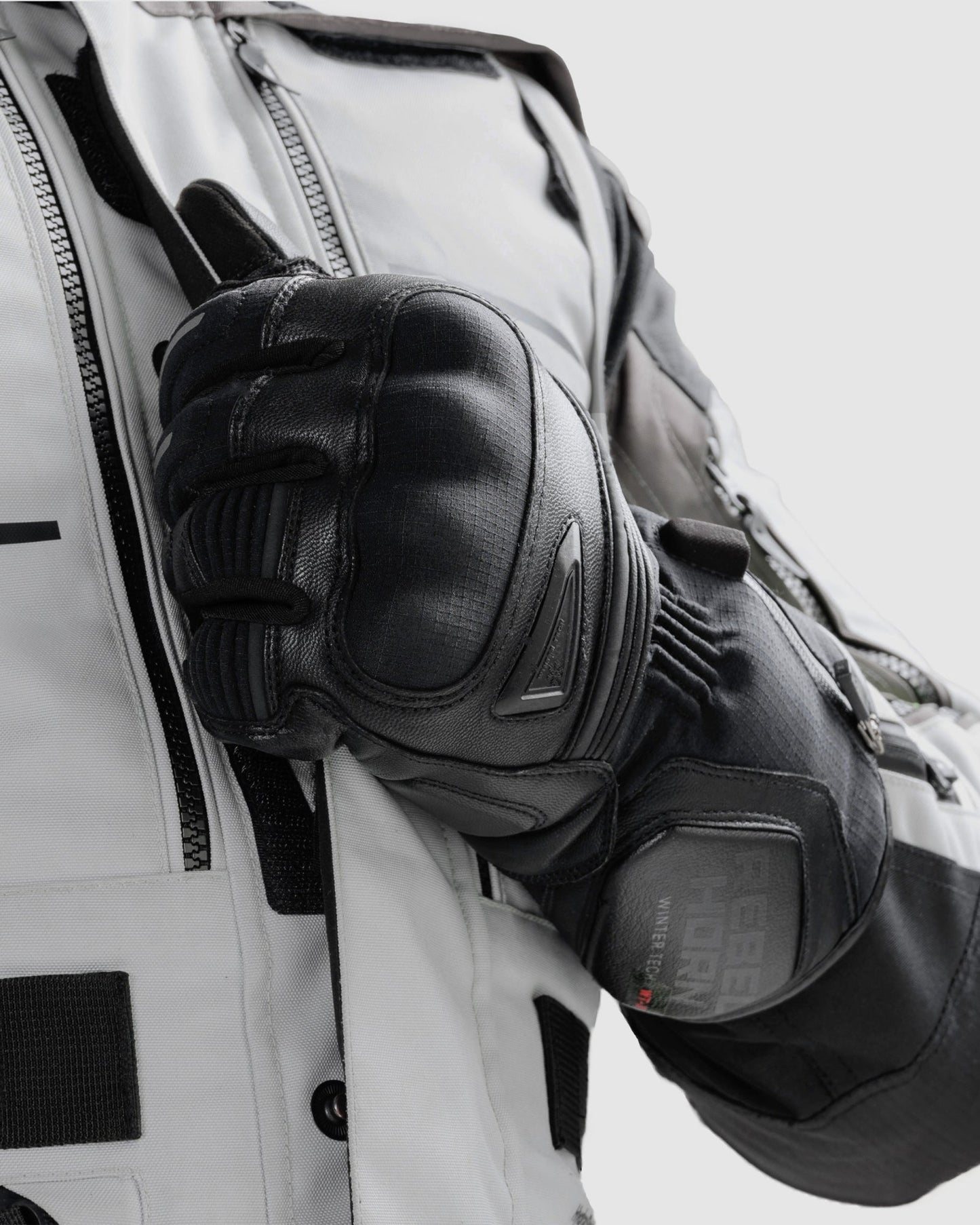 Summit Imperméable Gants Moto Noir