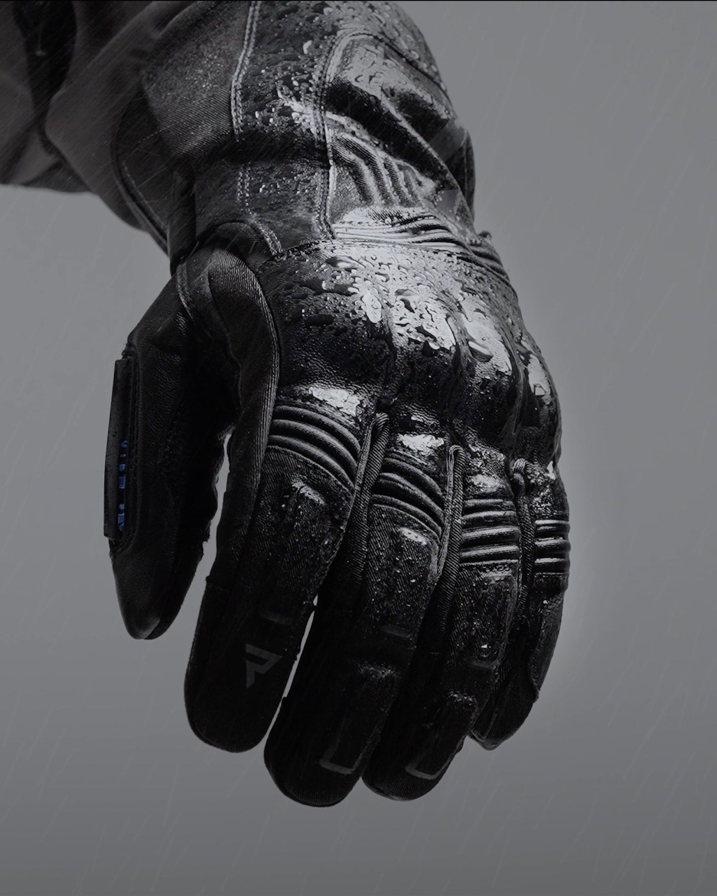 Tracer Imperméable Gants Moto Noir