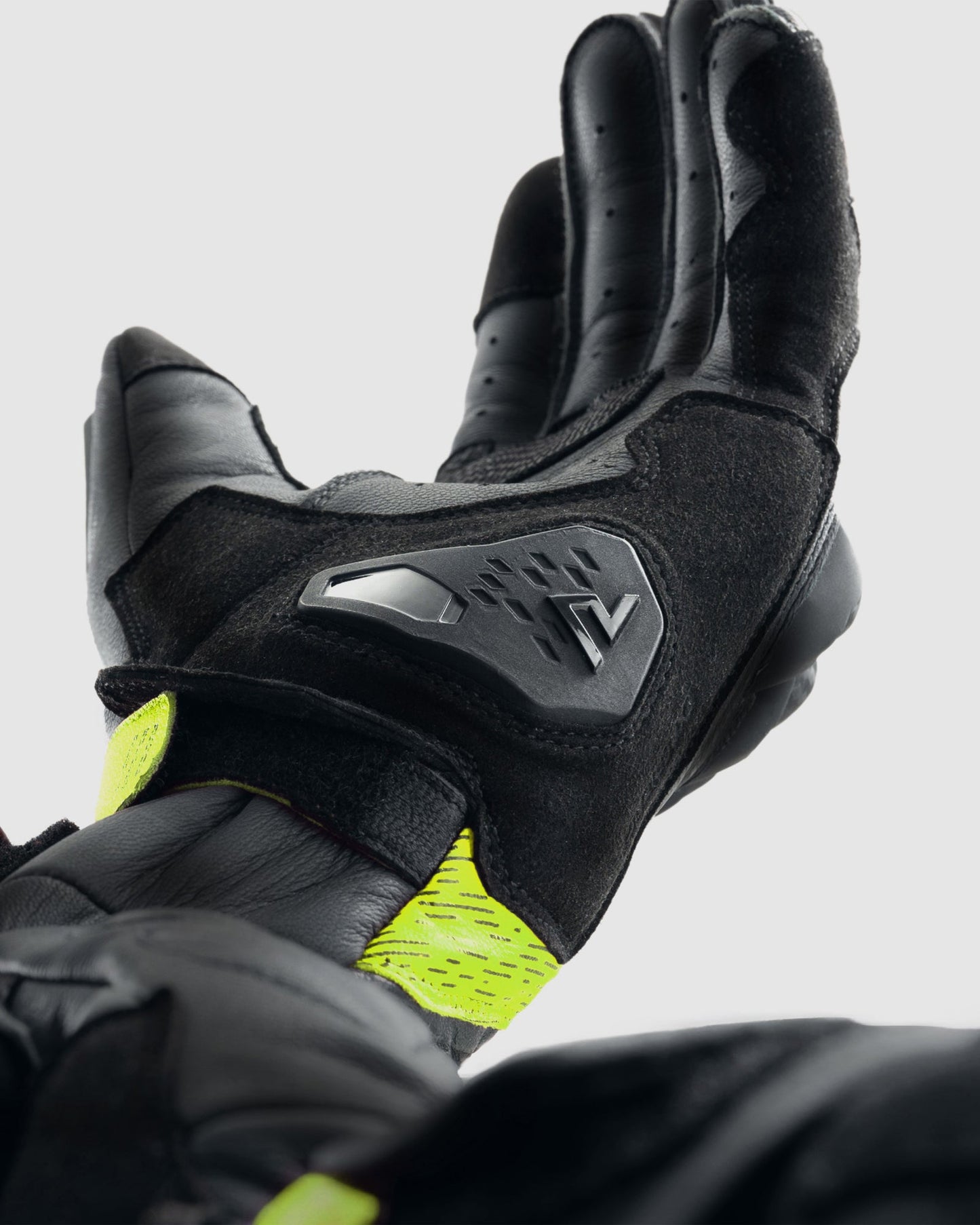 Viper Gants Moto Jaune Fluo