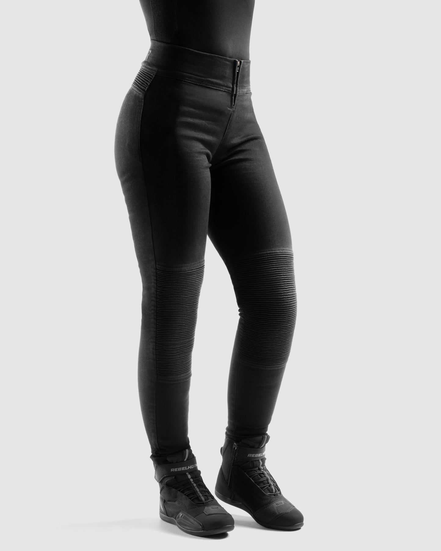 Chica Leggings Moto Femme Noir