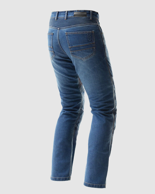 Eagle 4 Jean Moto Regular Bleu Délavé