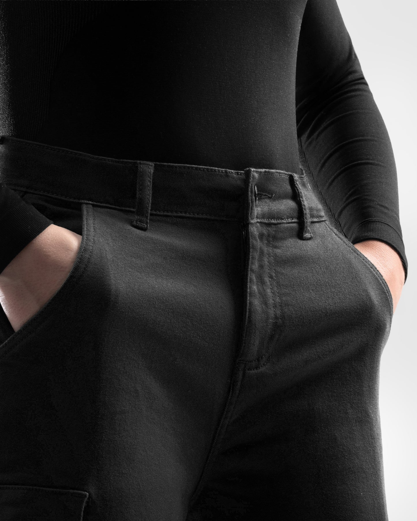 Faster Women Jean Moto Femme Noir