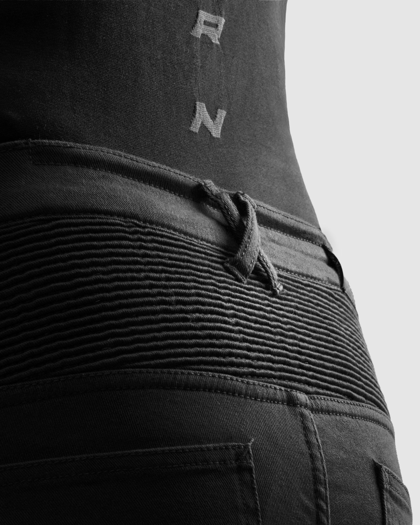 Faster Jean Moto Noir