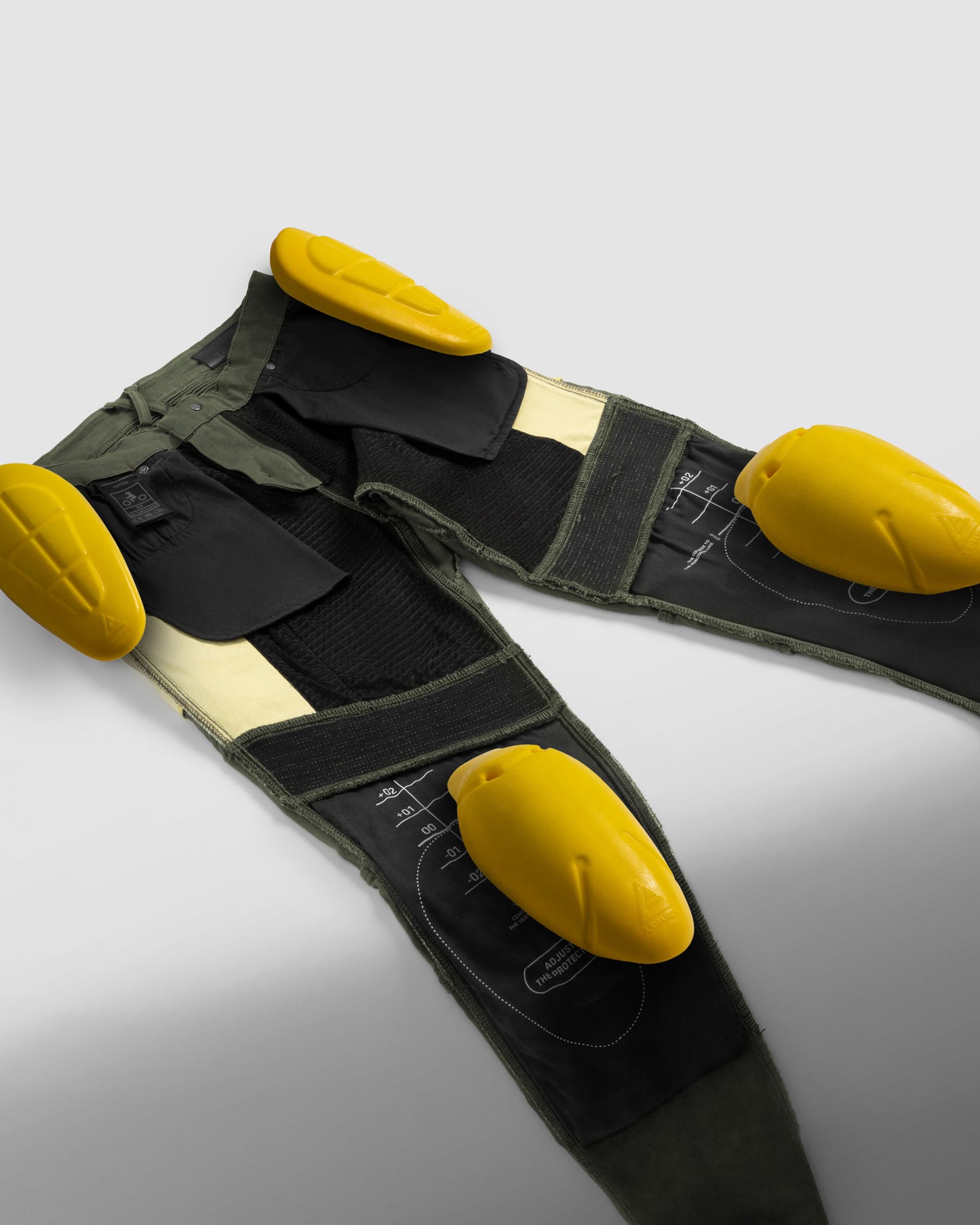 Faster Jean Moto Vert