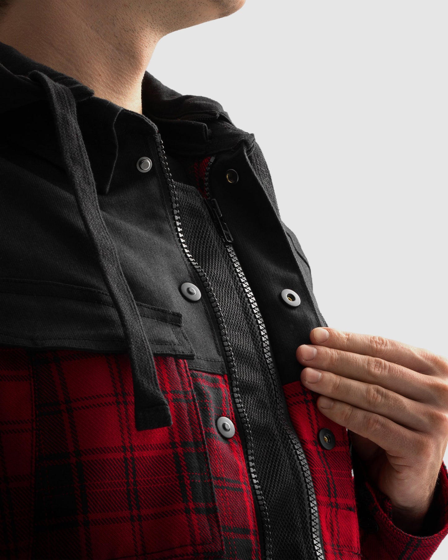 Shifter Chemise Moto Rouge