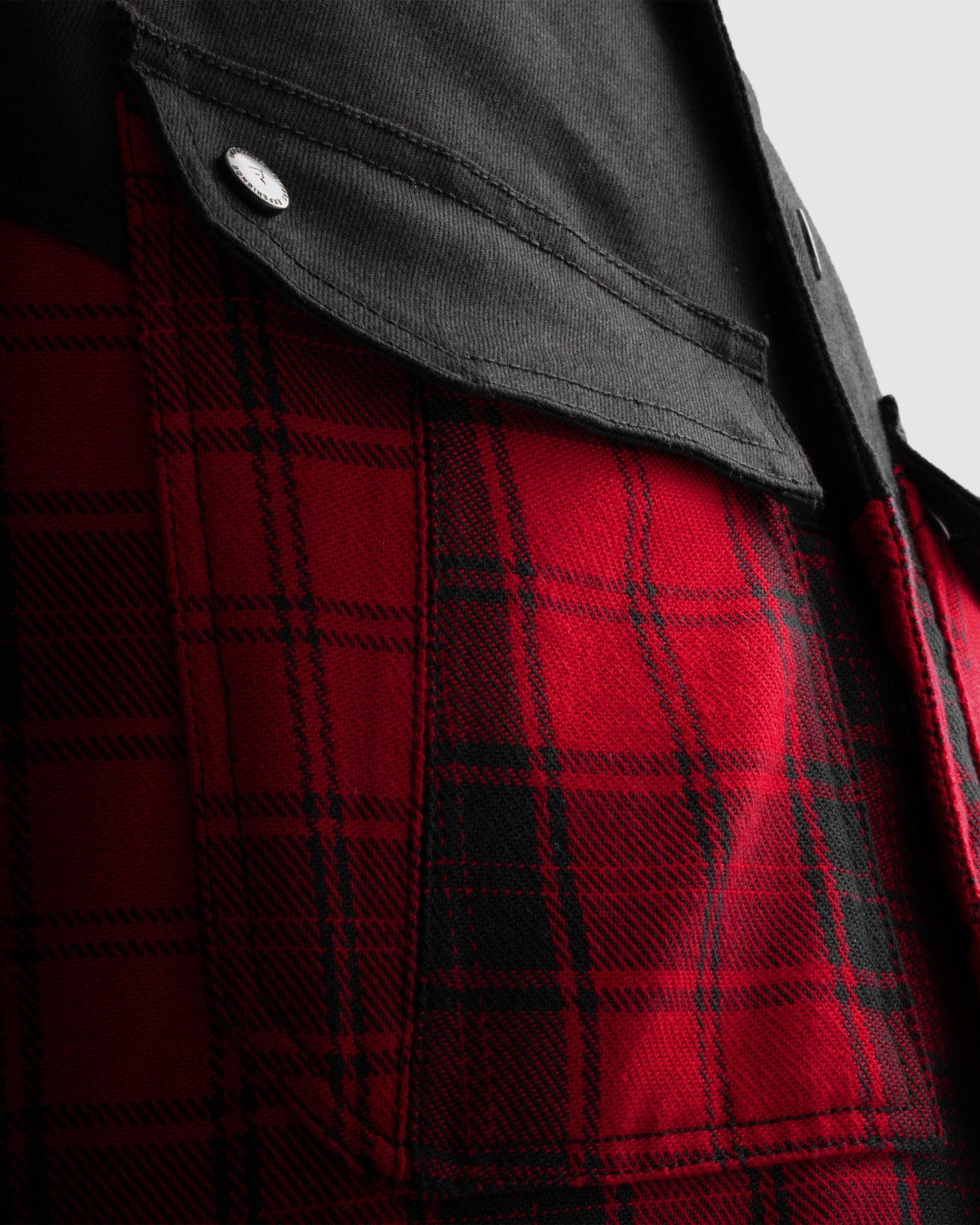 Shifter Chemise Moto Rouge