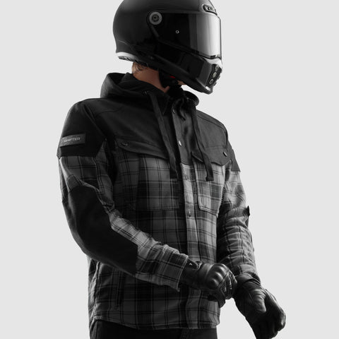 Shifter Noir/Gris Chemise Moto
