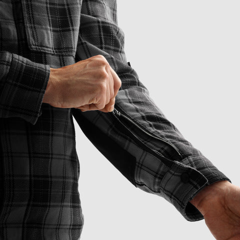 Shifter Noir/Gris Chemise Moto