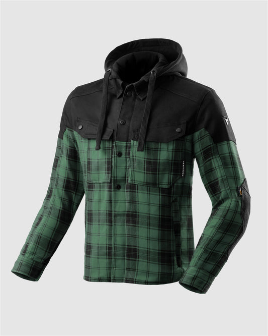 Shifter Chemise Moto Vert