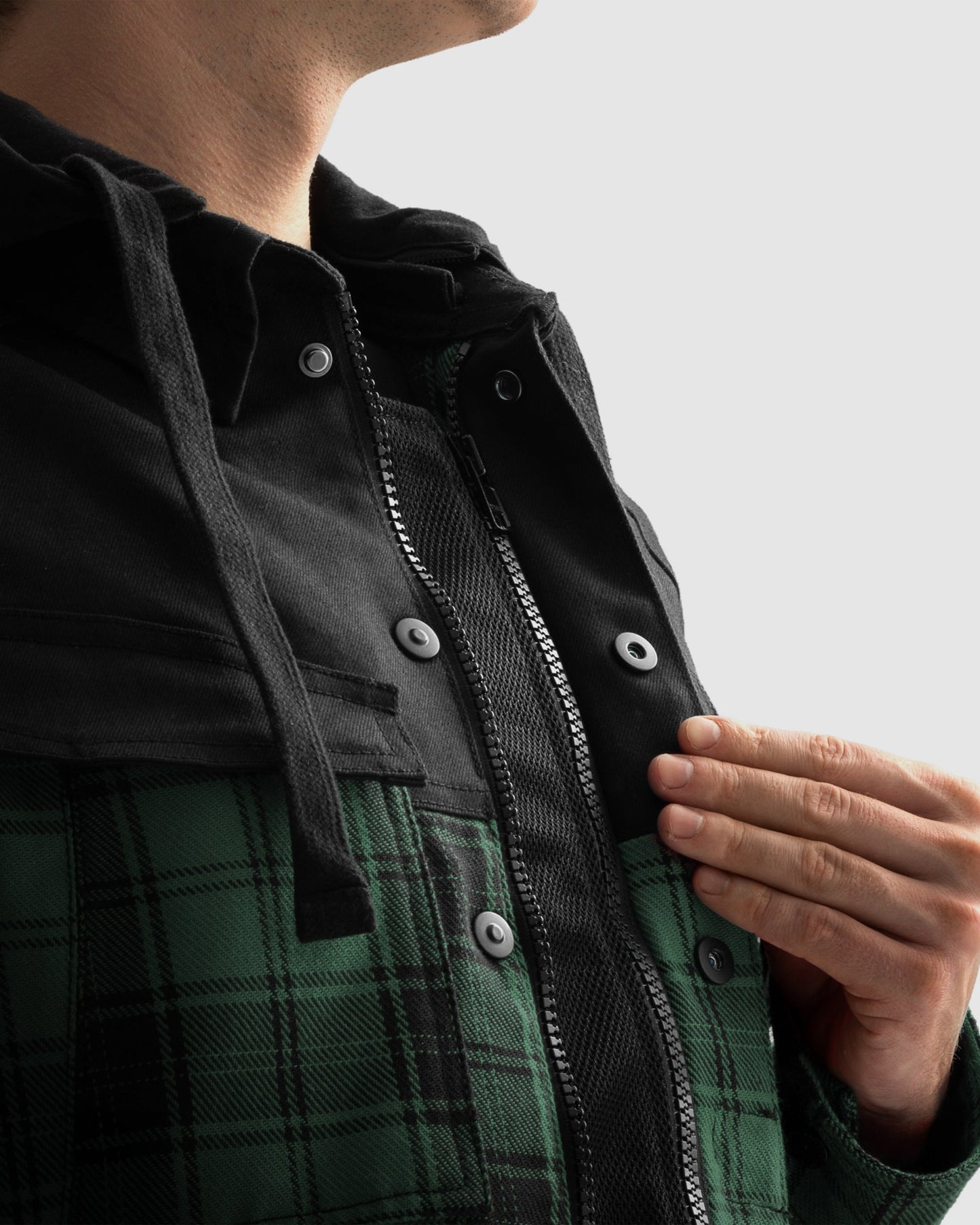 Shifter Chemise Moto Vert