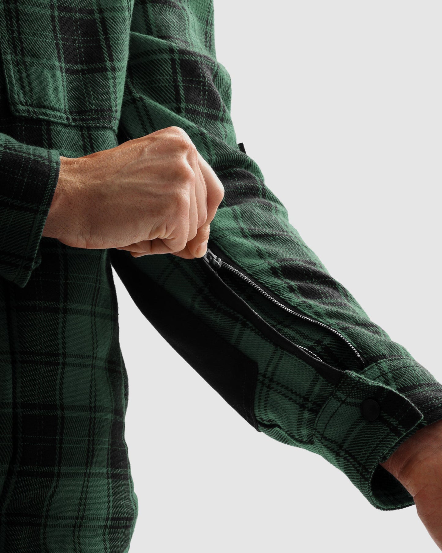 Shifter Chemise Moto Vert