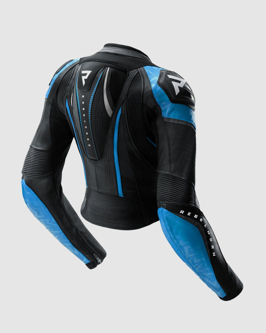 Diva RS Veste Moto Femme Bleu