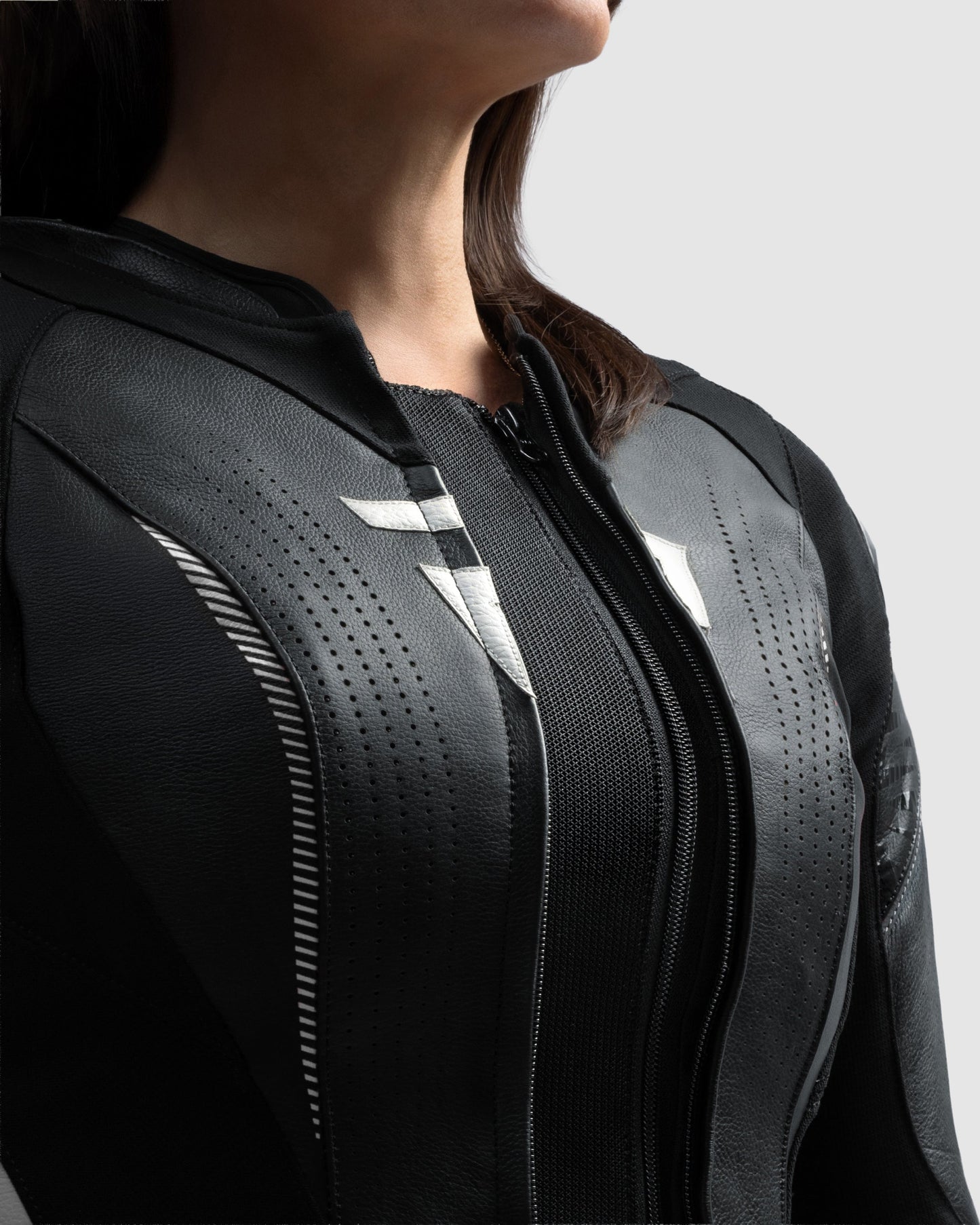 Diva RS Veste Moto Femme Blanc