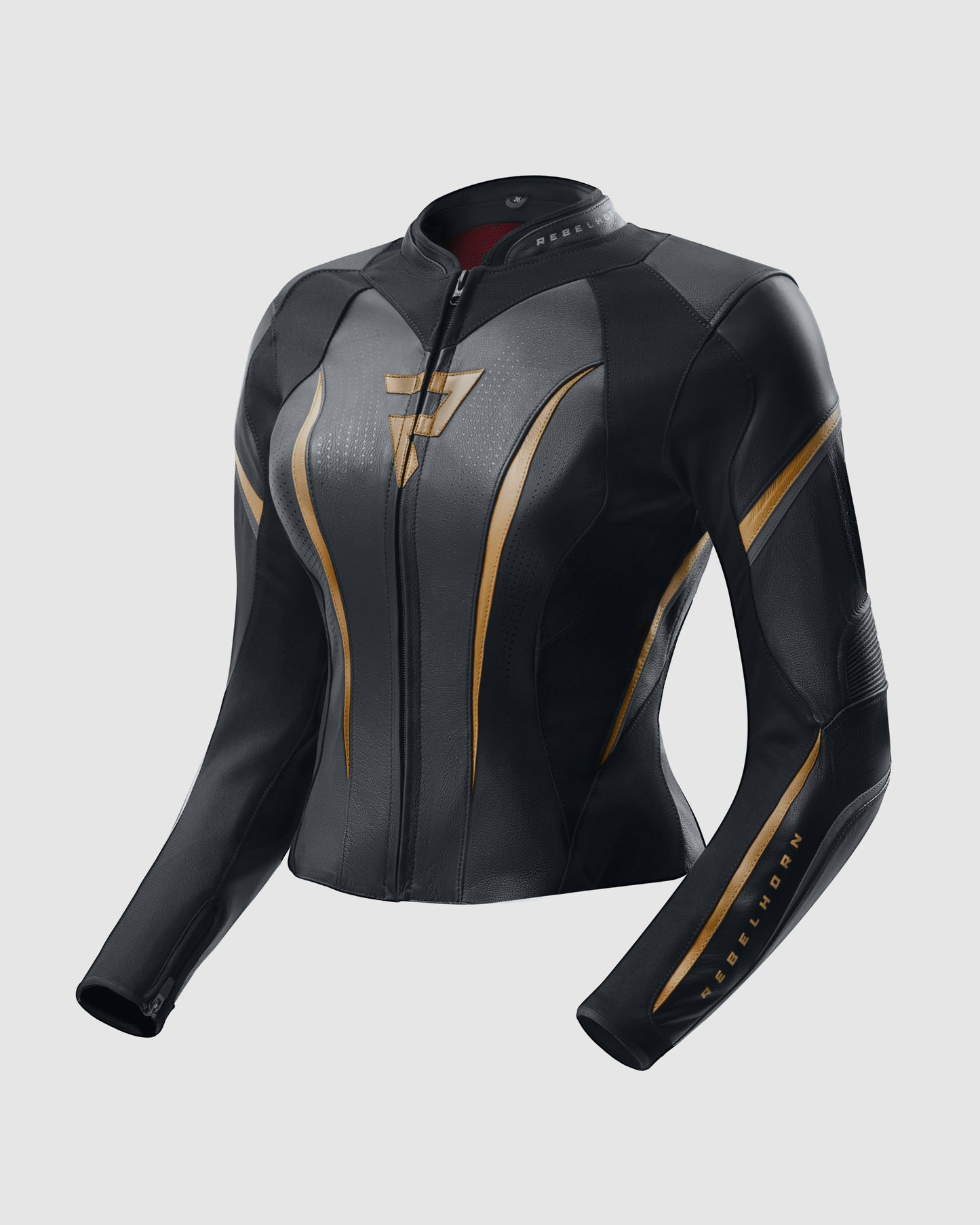 Diva ST Veste Moto Femme Doré