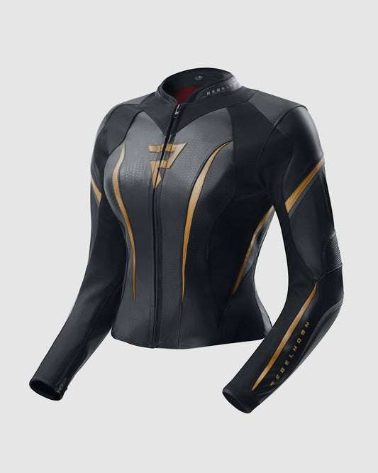 Diva ST Veste Moto Femme Doré