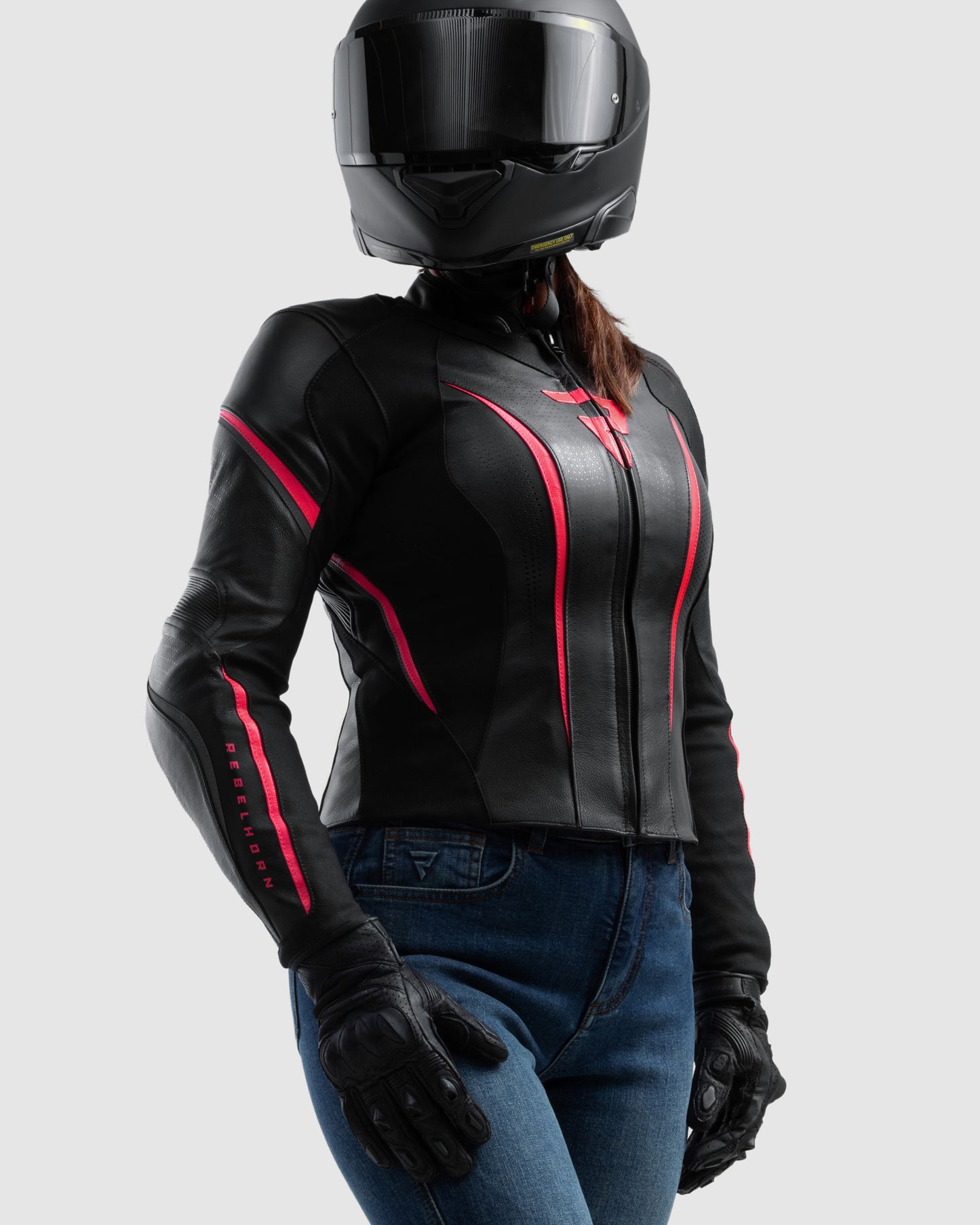 Diva ST Veste Moto Femme Rose