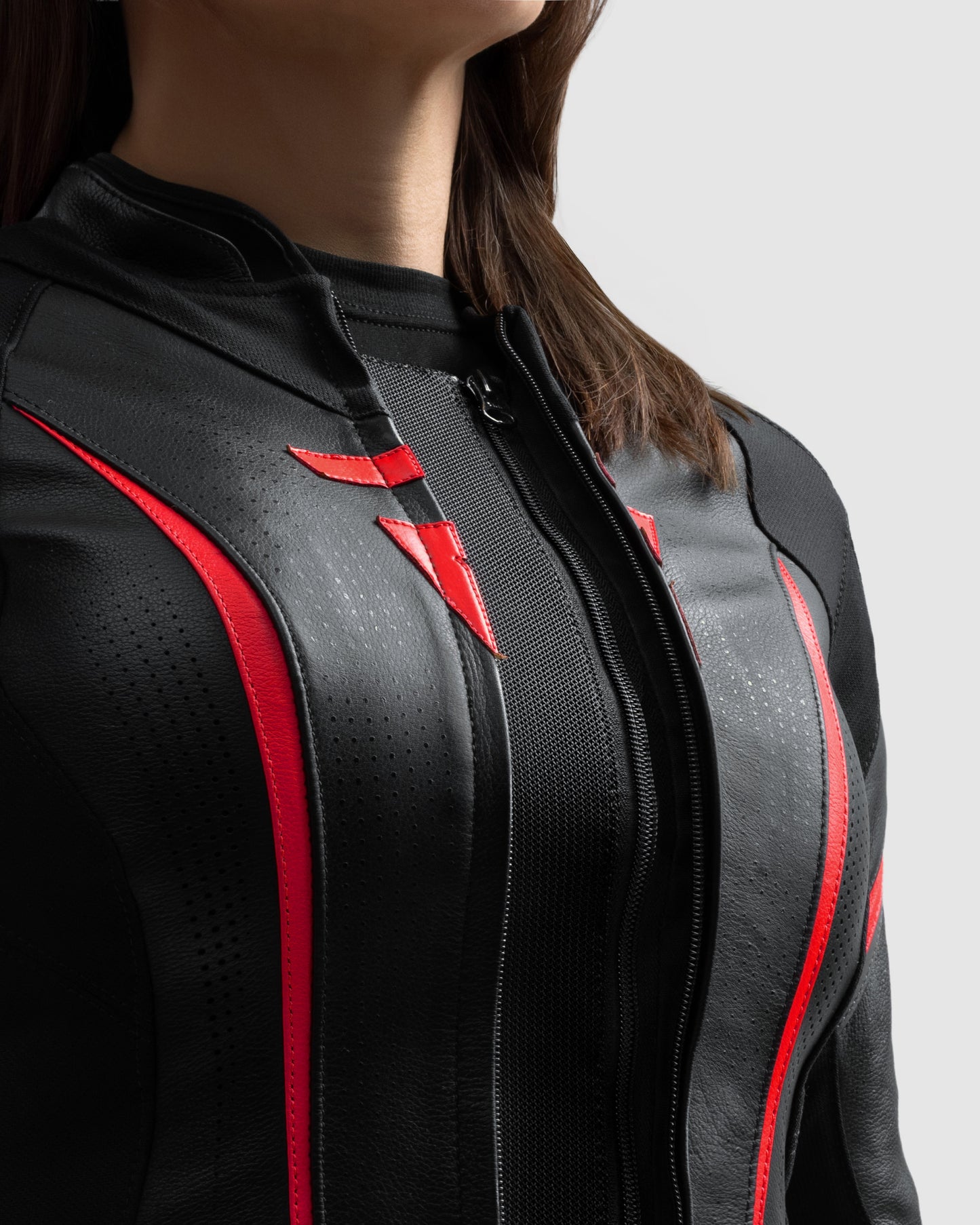 Diva ST Veste Moto Femme Rouge