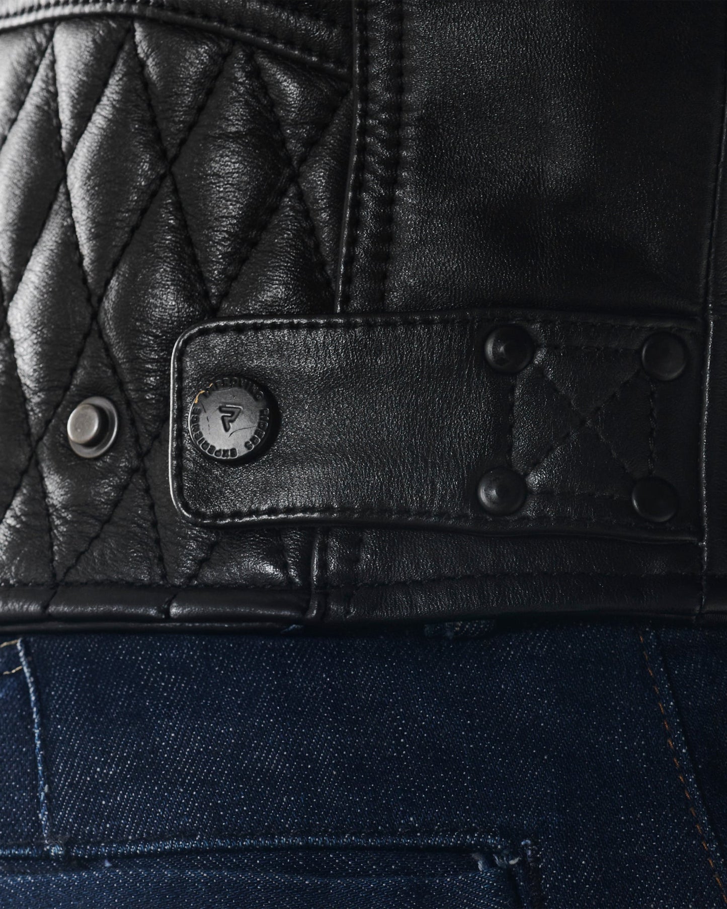 Hunter II Blouson Cuir Noir