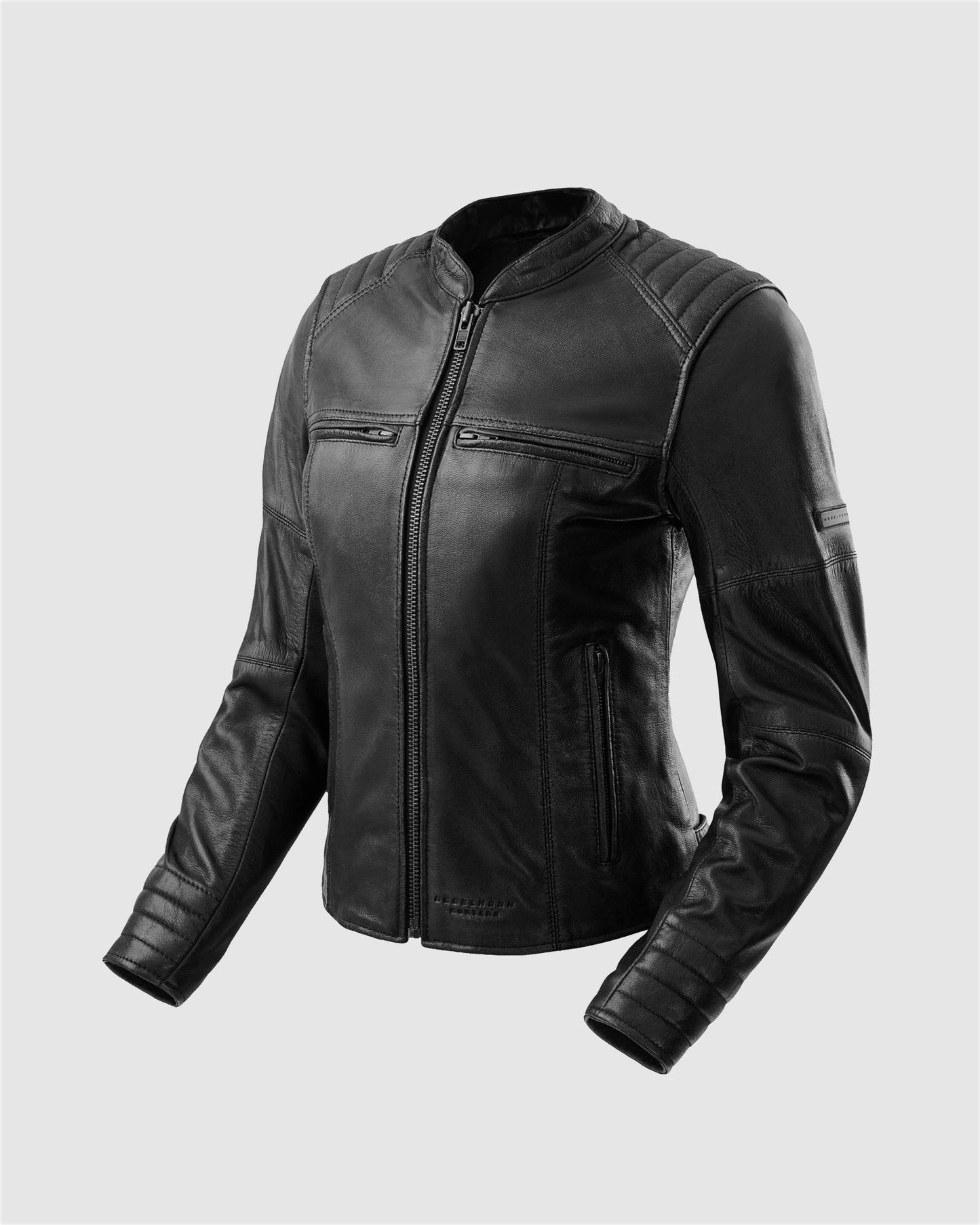 Hunter II Femme Blouson Cuir Noir