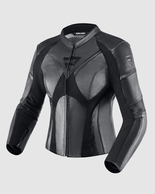 Rebel Femme Blouson Moto Noir
