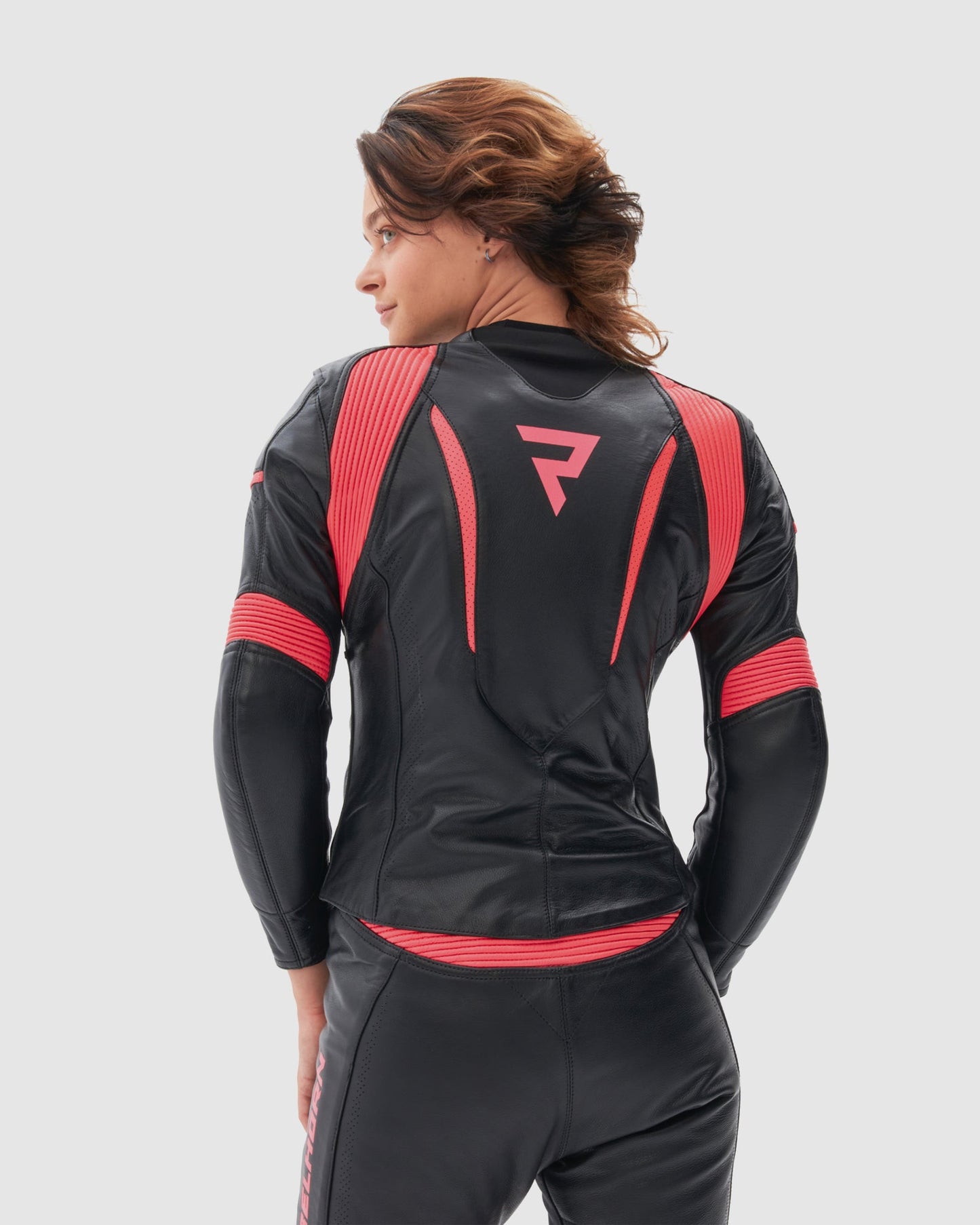 Rebel Femme Blouson Moto Rose