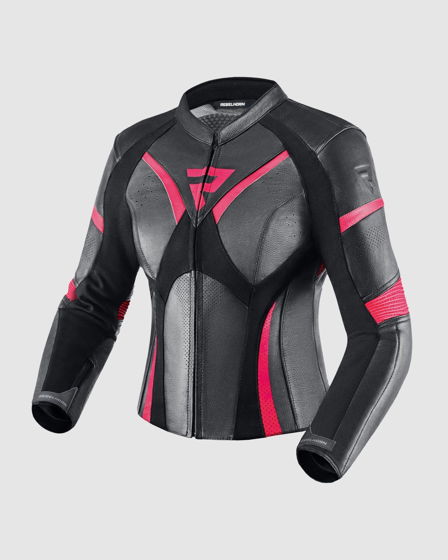 Rebel Femme Blouson Moto Rose