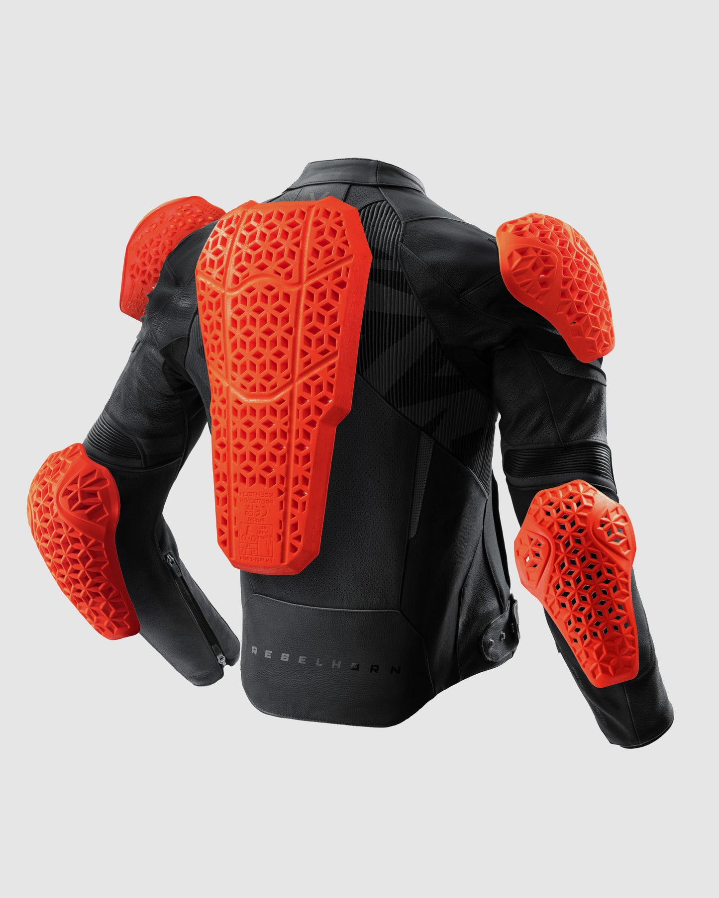 Vandal 2 Veste Moto Cuir Noir