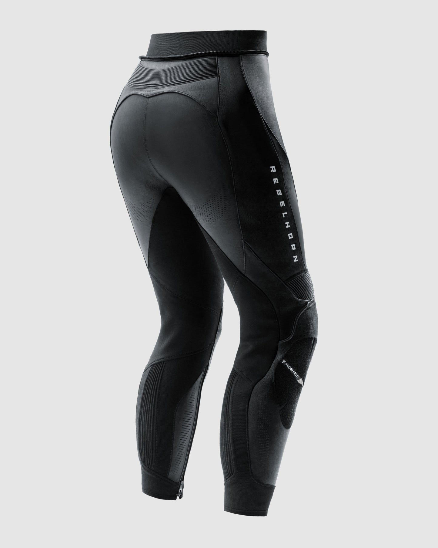 Diva Pantalon Moto Femme Blanc