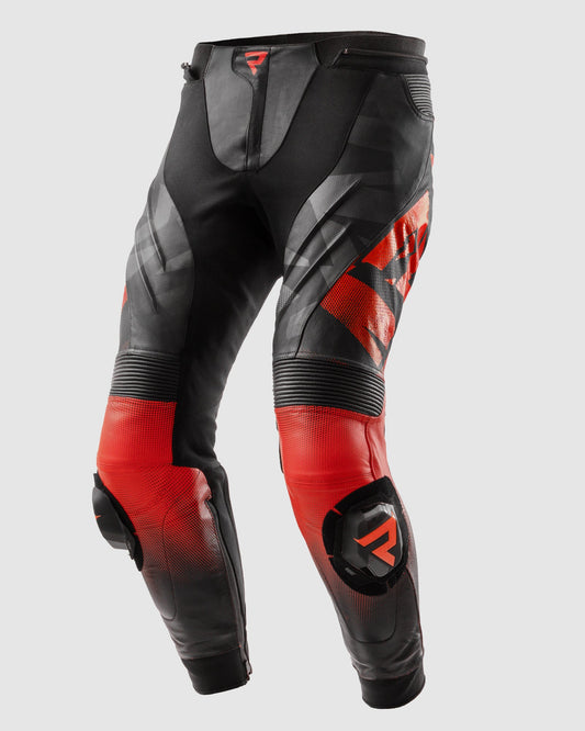 Inferno Pantalon Moto Rouge