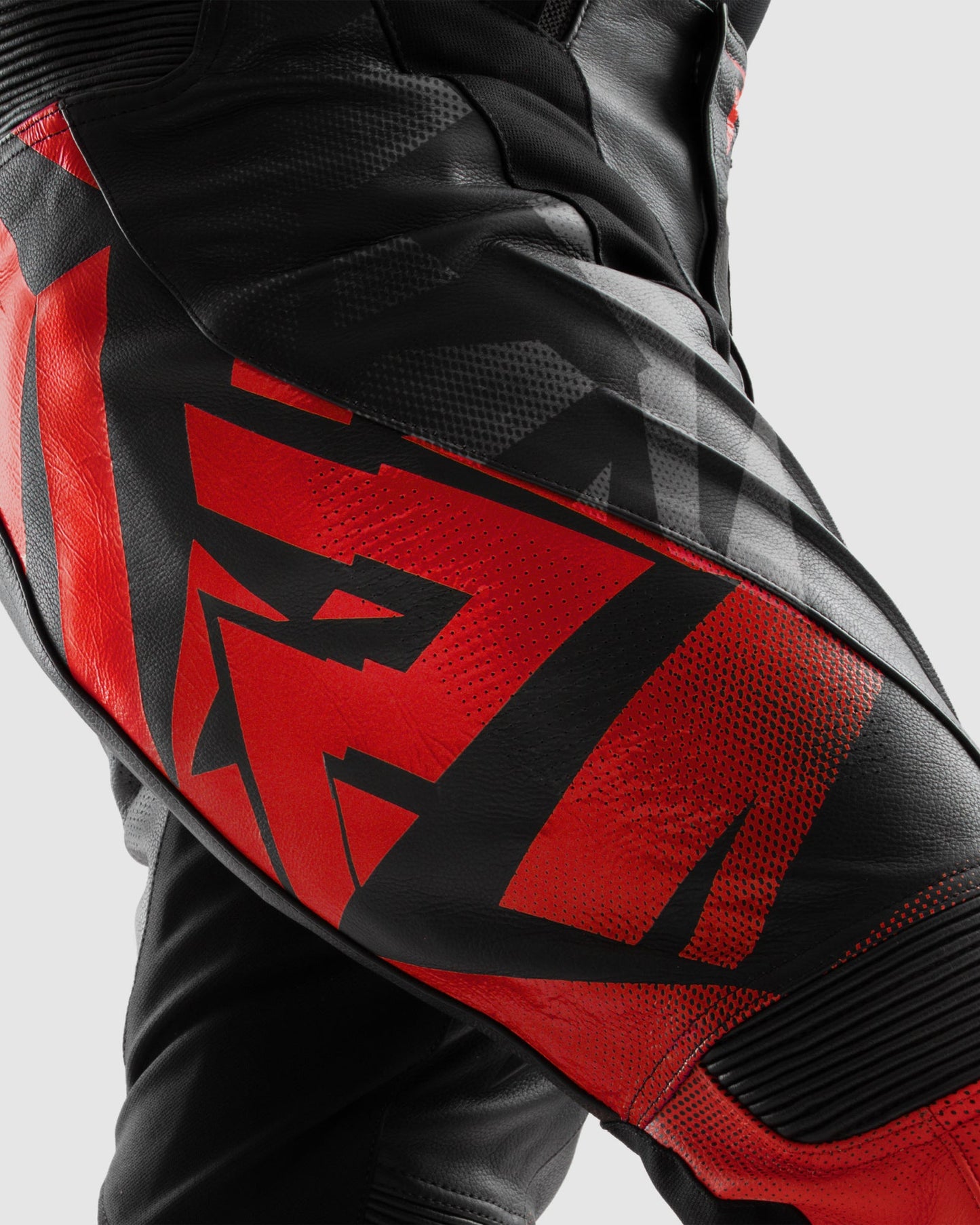 Inferno Pantalon Moto Rouge