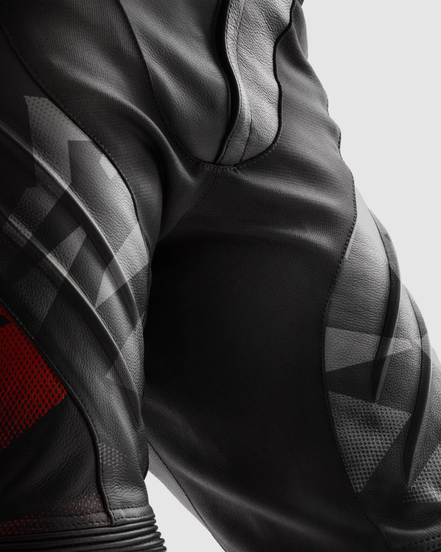 Inferno Pantalon Moto Rouge