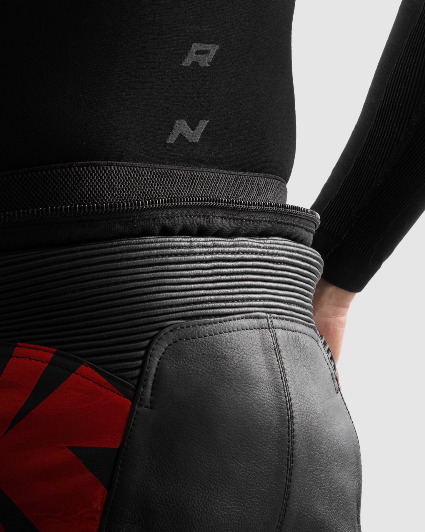 Inferno Pantalon Moto Rouge