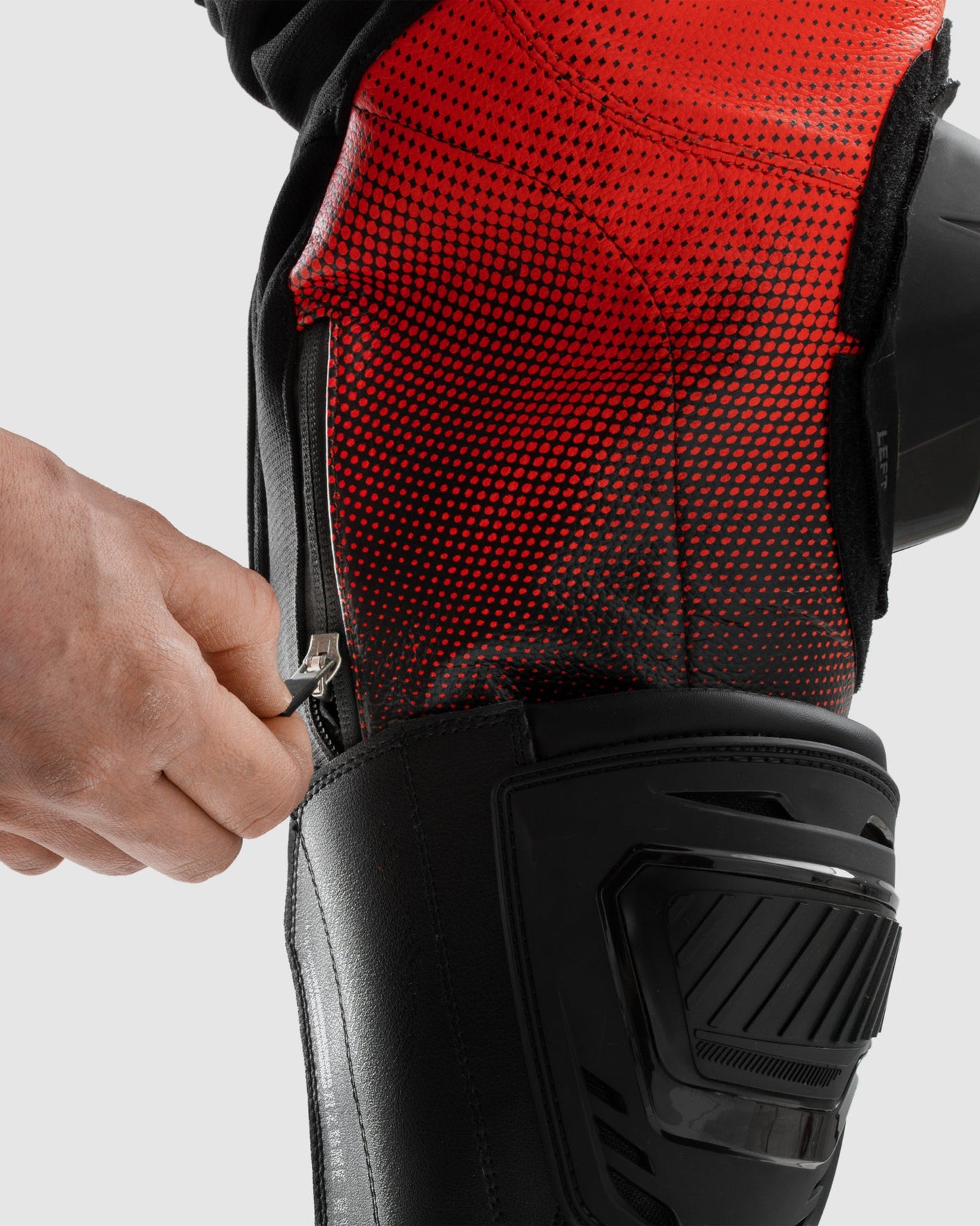 Inferno Pantalon Moto Rouge