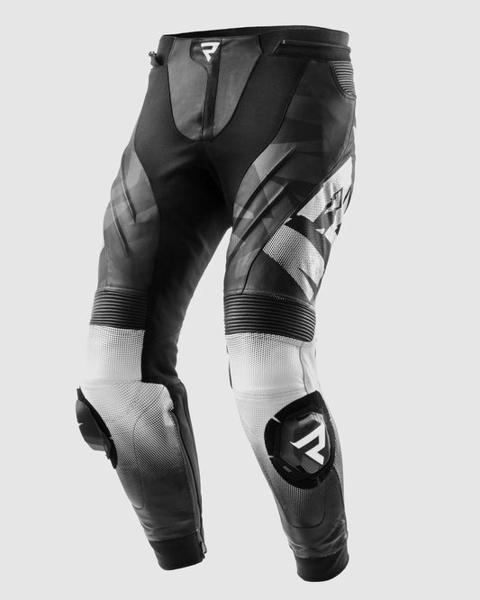 Inferno Pantalon Moto Noir Blanc