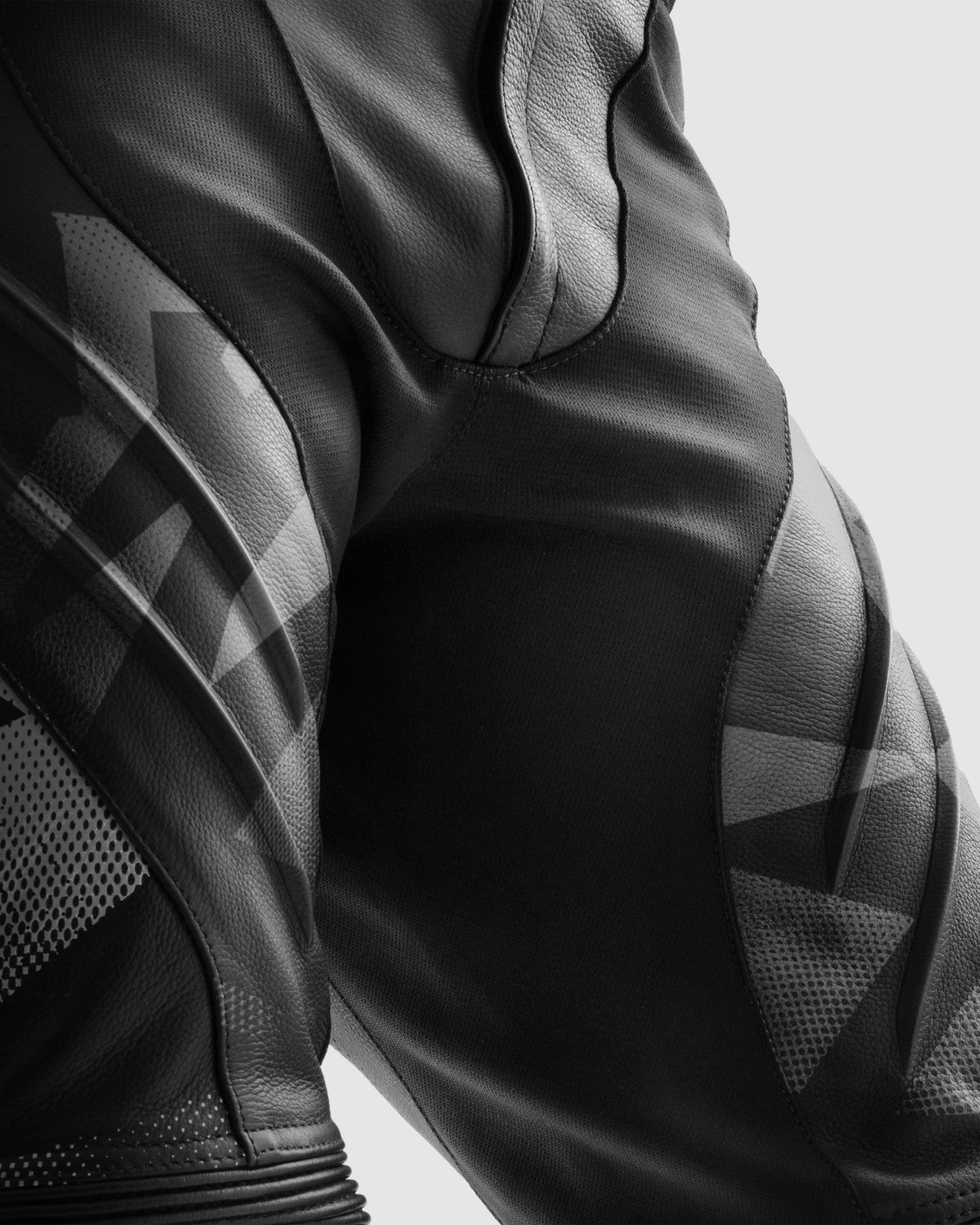 Inferno Pantalon Moto Noir Blanc