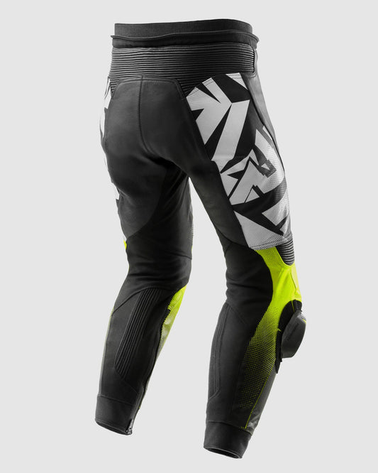 Inferno Pantalon Moto Jaune Fluo