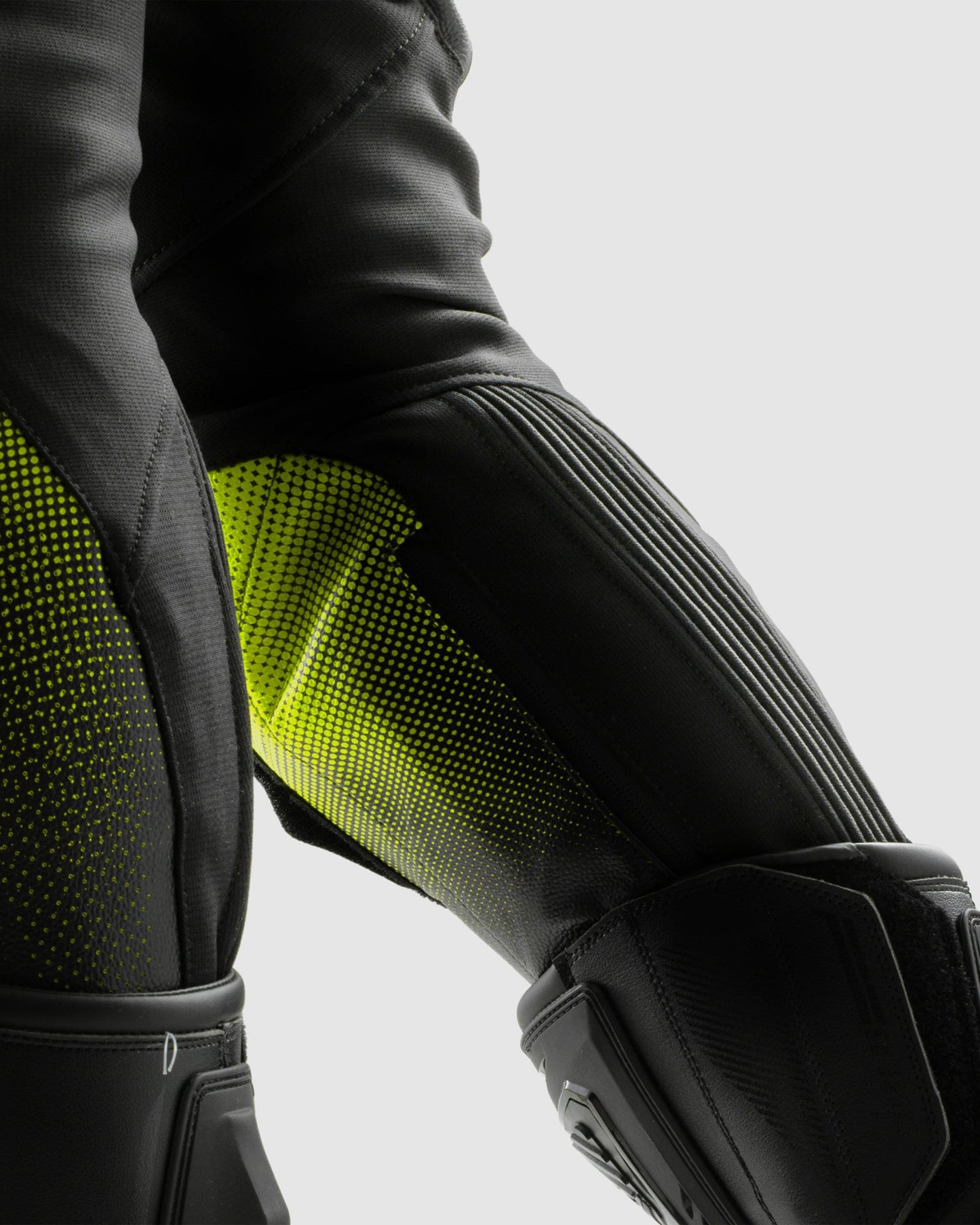 Inferno Pantalon Moto Jaune Fluo