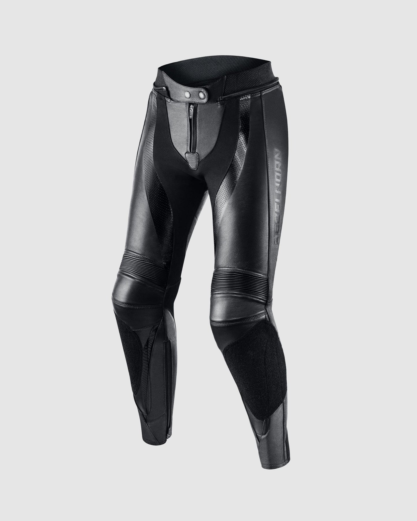Rebel Femme Pantalon Moto Noir