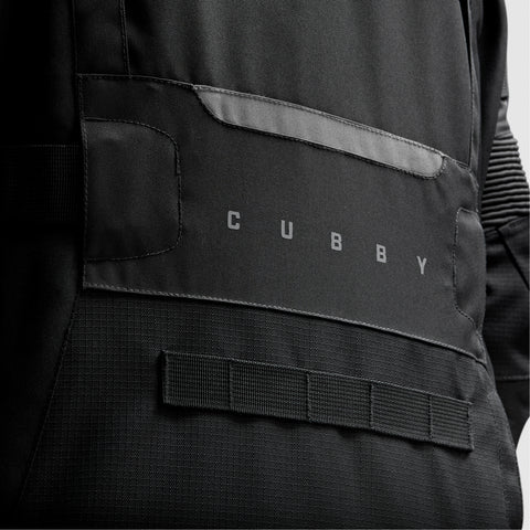Cubby V Black Veste Moto Textile